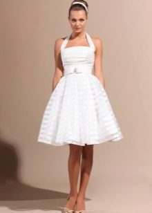 ชุดแต่งงานสั้นคนท้องย้อนยุค