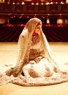 Embroidered Muslim Wedding Dress