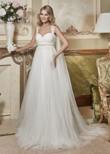 Empire wedding dress from Eva Utkina