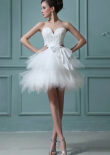 Tutu wedding beach dress
