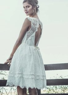 Cotton Beach Wedding Dress