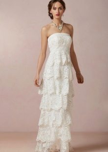 Lace wedding dress