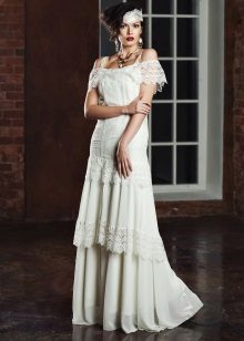 Rustic Layered Dress by Bohemian Bride