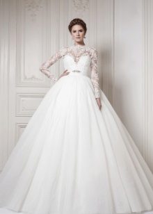 High Waist Wedding Dress