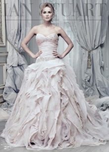 Ian Stuart Draped Wedding Dress