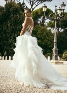 Alessandro Angelozzi Open Back Wedding Dress
