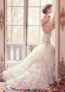 Lazaro Mermaid Wedding Dress
