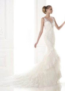 Mermaid Wedding Lace Dress