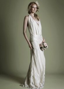 Art Deco Mermaid Wedding Dress