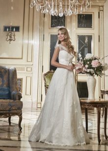 Empire wedding dress from Eva Utkina