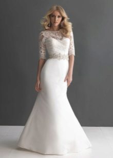 Mermaid Wedding Dress With Closed Top