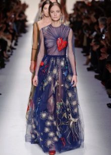 Valentino Evening Dress Blue