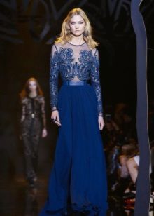 Elie Saab Evening Dress Blue