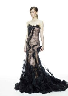 Marchesa Mermaid Evening Dress