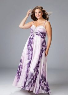 evening sundress for full light