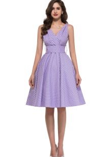 Pale purple dress