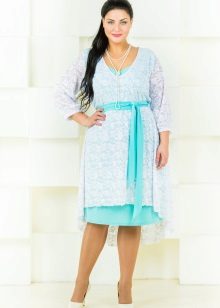 suknia wieczorowa dla osób z nadwagą