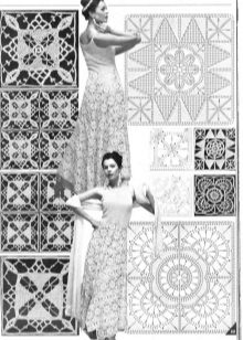 Skema med motivet fra det andet torv til brudekjolen