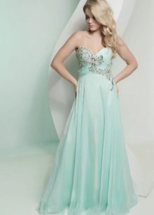 Mint Blondes Evening Dress