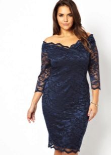 Full Lace Evening Dress