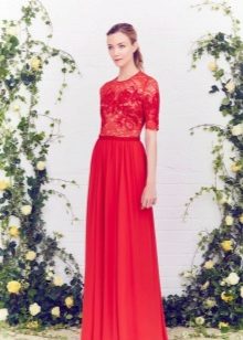 Jenny Packham Guipure Evening Dress