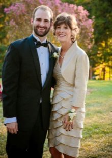 Evening dress for mom of the groom