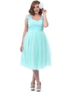 Mint dress for overweight