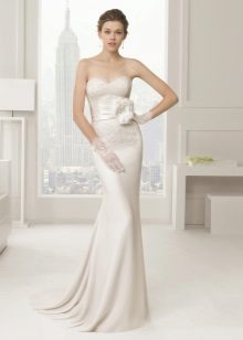 Wedding dress satin Belarusian