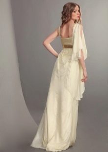 Sleeveless evening gown