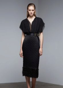 Chiffon evening dress from Donna Karan