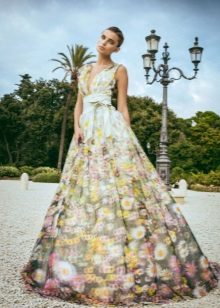 Floral Wedding Dress