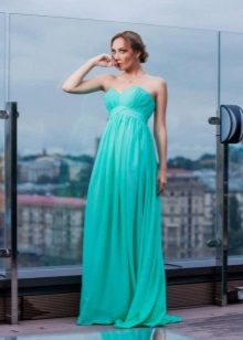 Green evening dress cheap