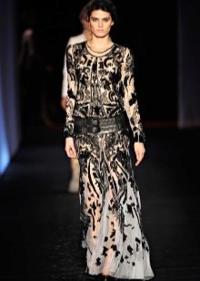 Black Evening Dress by Roberto Cavalli