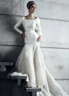 Mermaid Wedding Dress with Sleeve
