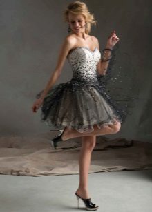 Full evening gown short