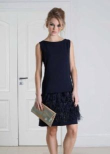 Short Shoulder Evening Dress