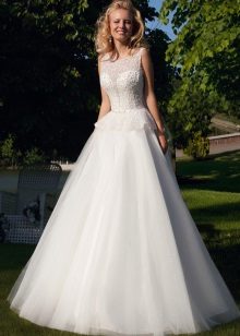 Puffed Puff Wedding Dress