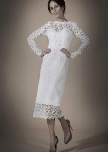 Lace Sheath Wedding Dress