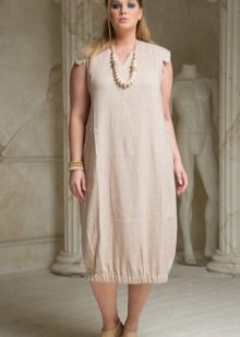 Full cotton evening dress