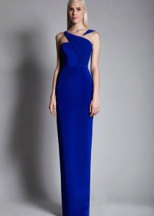 Evening Blue Sheath Sheath Dress