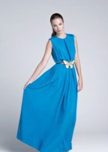 Evening dress light blue