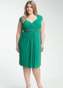 Short sundress with Empire style bodice