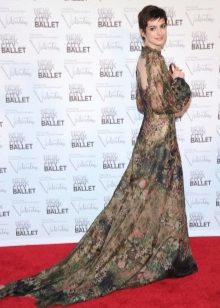 En Hettway Open Back Illusion Evening Dress