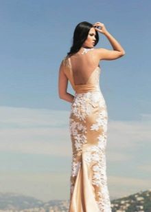 Backless Evening Dress