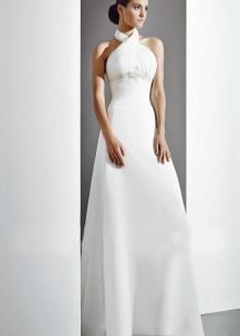 Wedding dress from the DIVINA collection with an American armhole from Amur Bridal