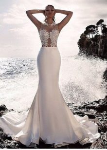 Mermaid wedding dress from the Milano 2015 collection