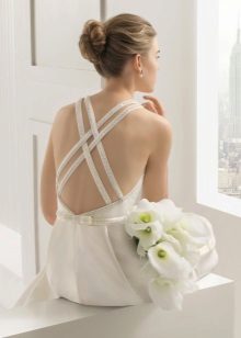 2015 Wedding Dress with Spaghetti Straps by Rosa Clara