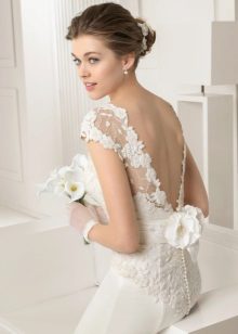 2015 Open Back Wedding Dress by Rose Clara