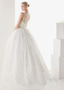 A magnificent wedding dress