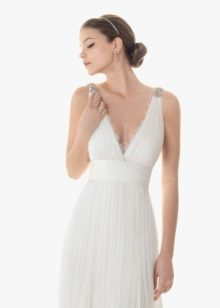 Empire style wedding dress